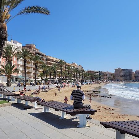 Ferienwohnung in Torrevieja ca100m vom Strand Playa del Cura entfernt Exterior foto